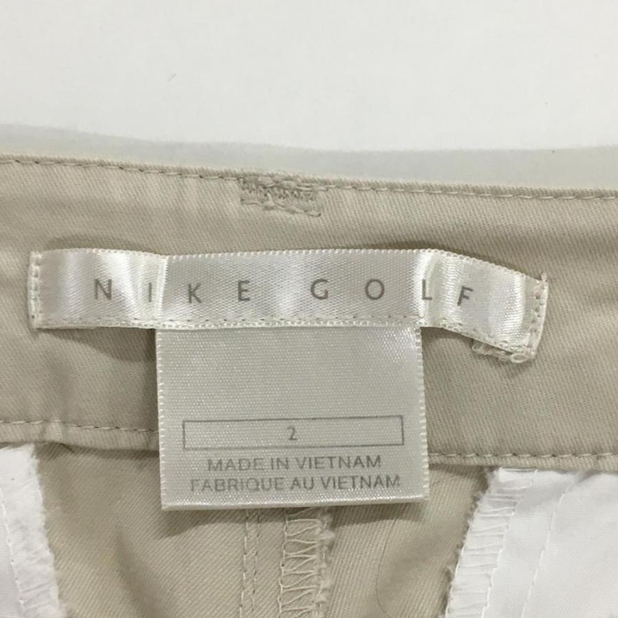 NIKE（ナイキ） ナイキゴルフ パンツ ベージュ シンプル レディース 2