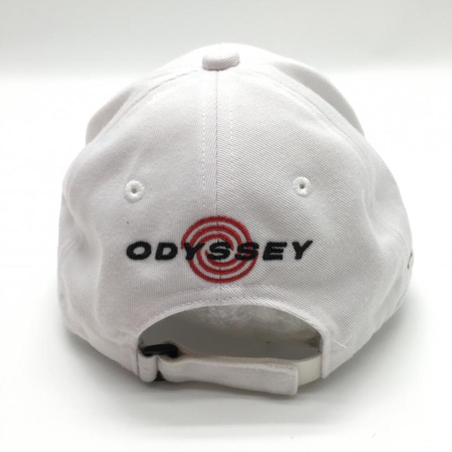 Callaway（キャロウェイ） キャップ 白×ネイビー ロゴ刺しゅう ODYSSEY