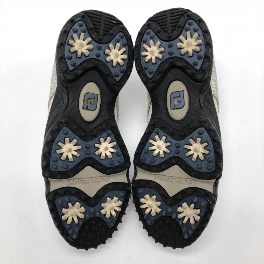 フットジョイ ゴルフシューズ 白×シルバー 一部柄 93917J フットジョイ ゴルフシューズ 白×シルバー 一部柄 93917J