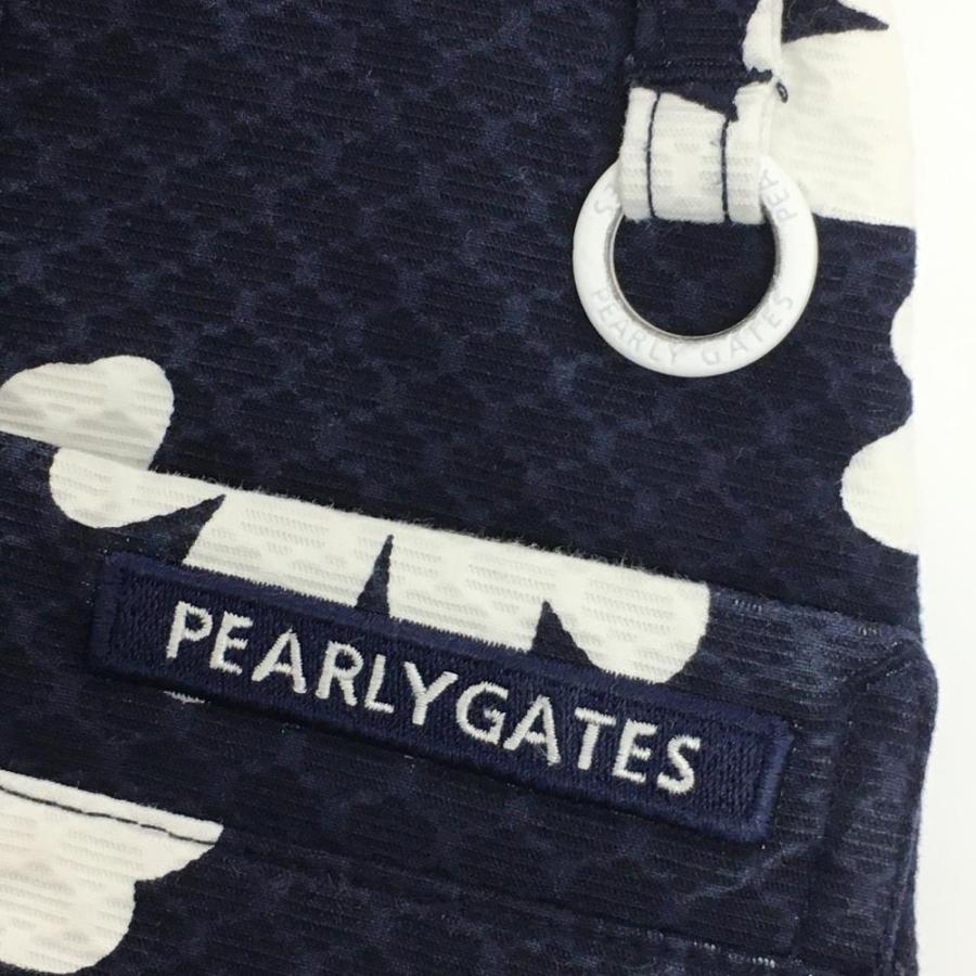 PEARLY GATES（パーリーゲイツ） スカート ネイビー×白 花柄