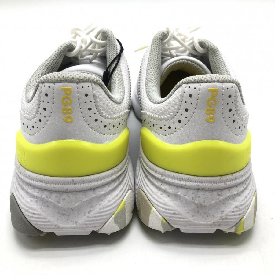 パーリーゲイツ ゴルフシューズ 白×イエロー 053-3292751 パーリーゲイツ ゴルフシューズ 白×イエロー 053-3292751