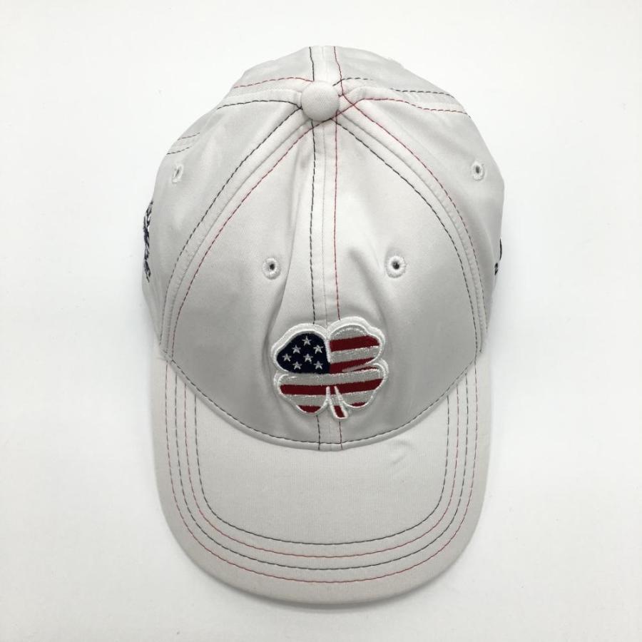 ブラッククローバー キャップ 白×レッド 星条旗柄ロゴ Kapolei HAWAII