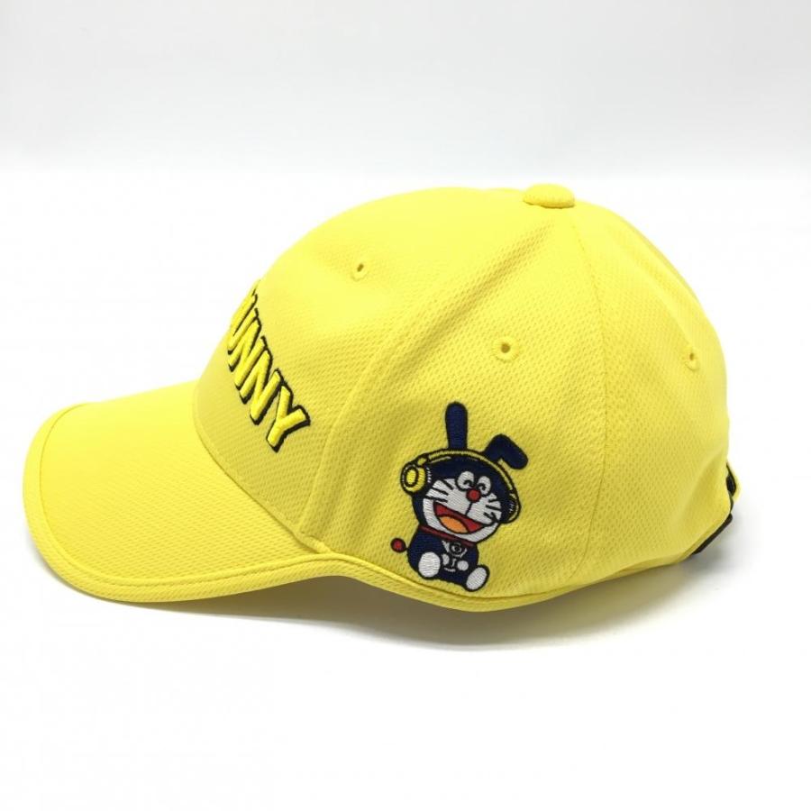 ジャックバニー×ドラえもん キャップ イエロー×ネイビー うさ耳 ジャックバニー×ドラえもん キャップ イエロー×ネイビー うさ耳