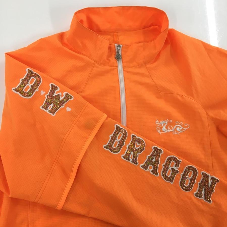 美品】ダンスウィズドラゴン 2WAYジャケット オレンジ メッシュ調 袖
