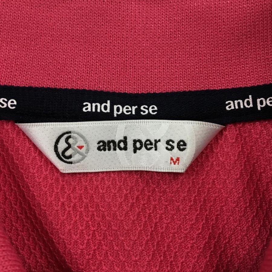 and per se（アンパスィ） 【超美品】アンパスィ 半袖ポロシャツ