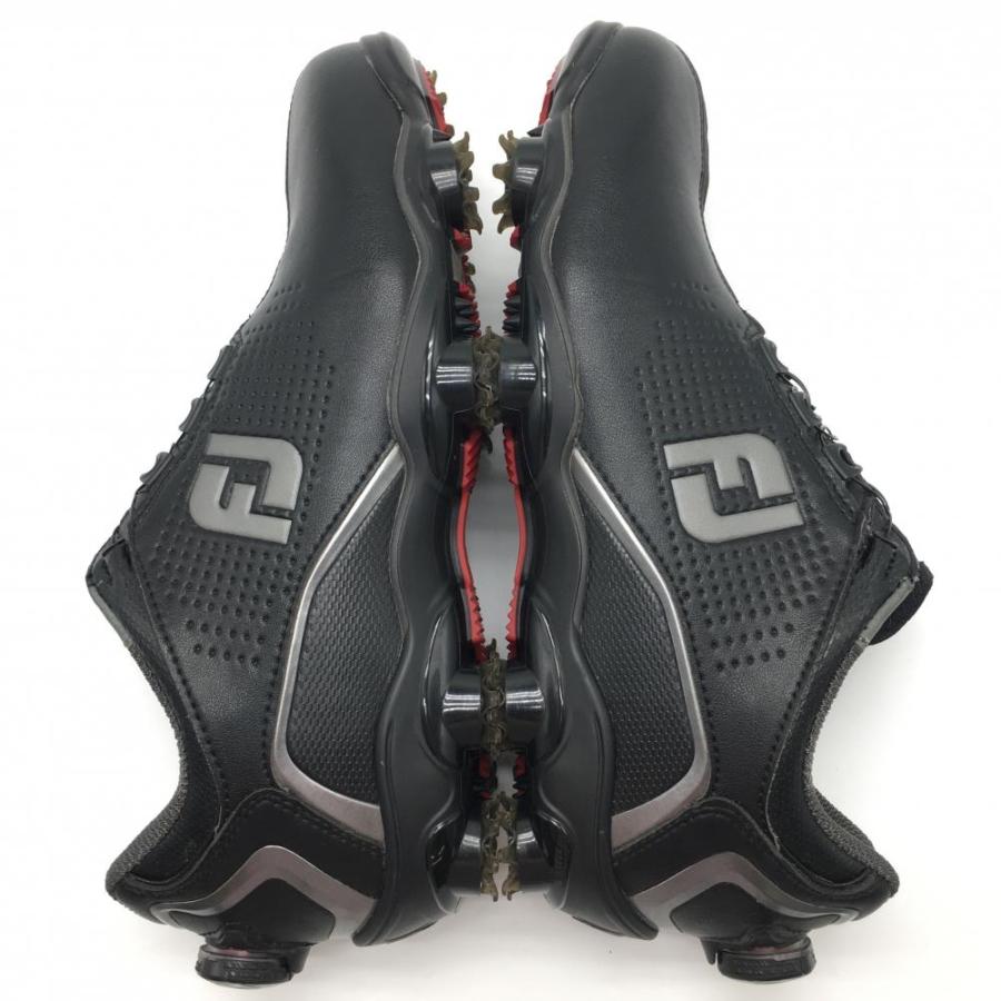 フットジョイ ゴルフシューズ 黒×グレー 53355J BOA メンズ 25