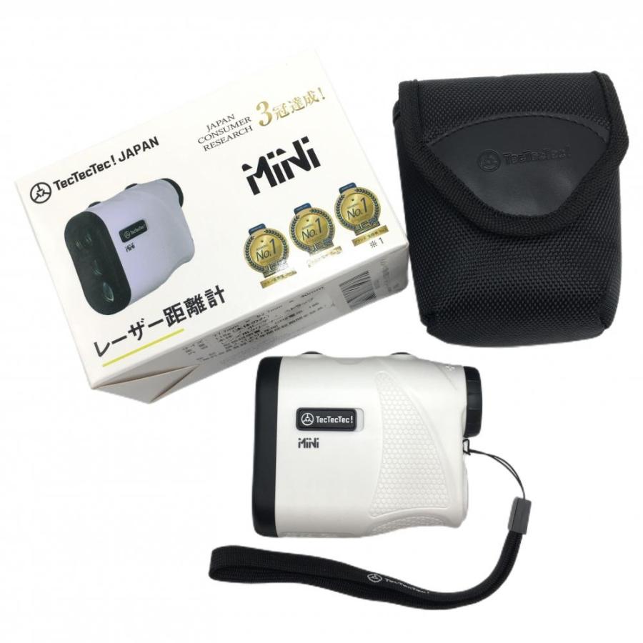 超美品】tectectec!JAPAN MiNi レーザー距離計 白 通電確認済 収納 