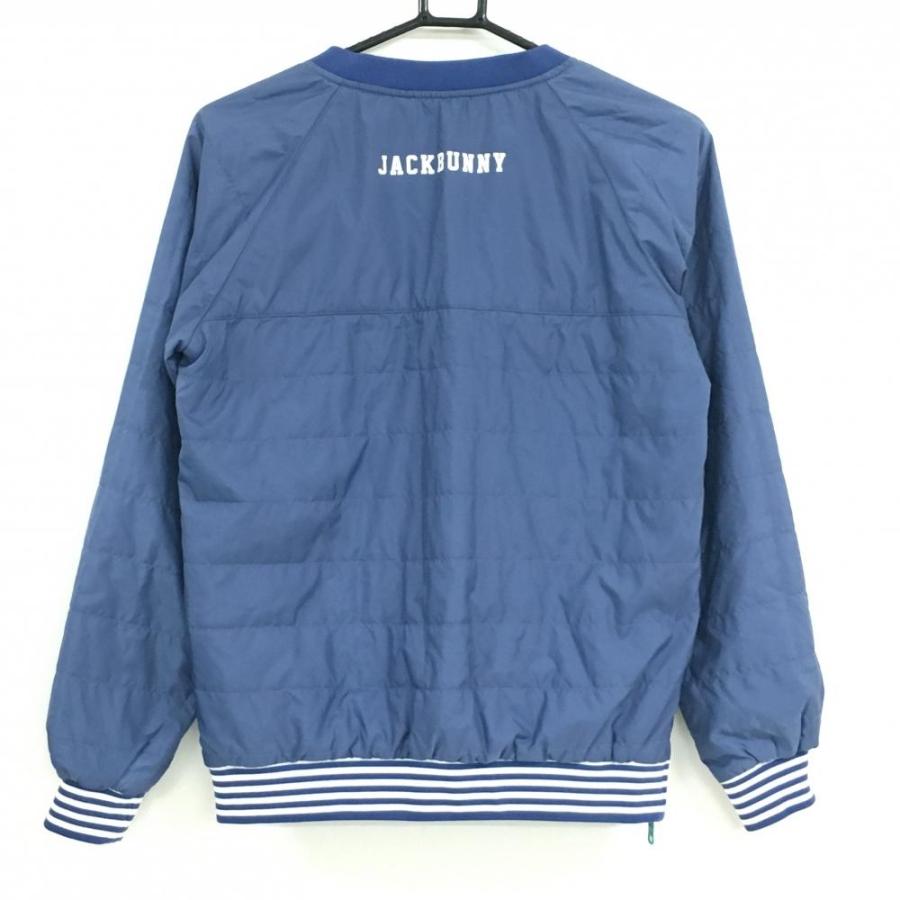 ジャックバニー 中綿リバーシブルスニード ブルー×グリーン V ジャックバニー 中綿リバーシブルスニード ブルー×グリーン V