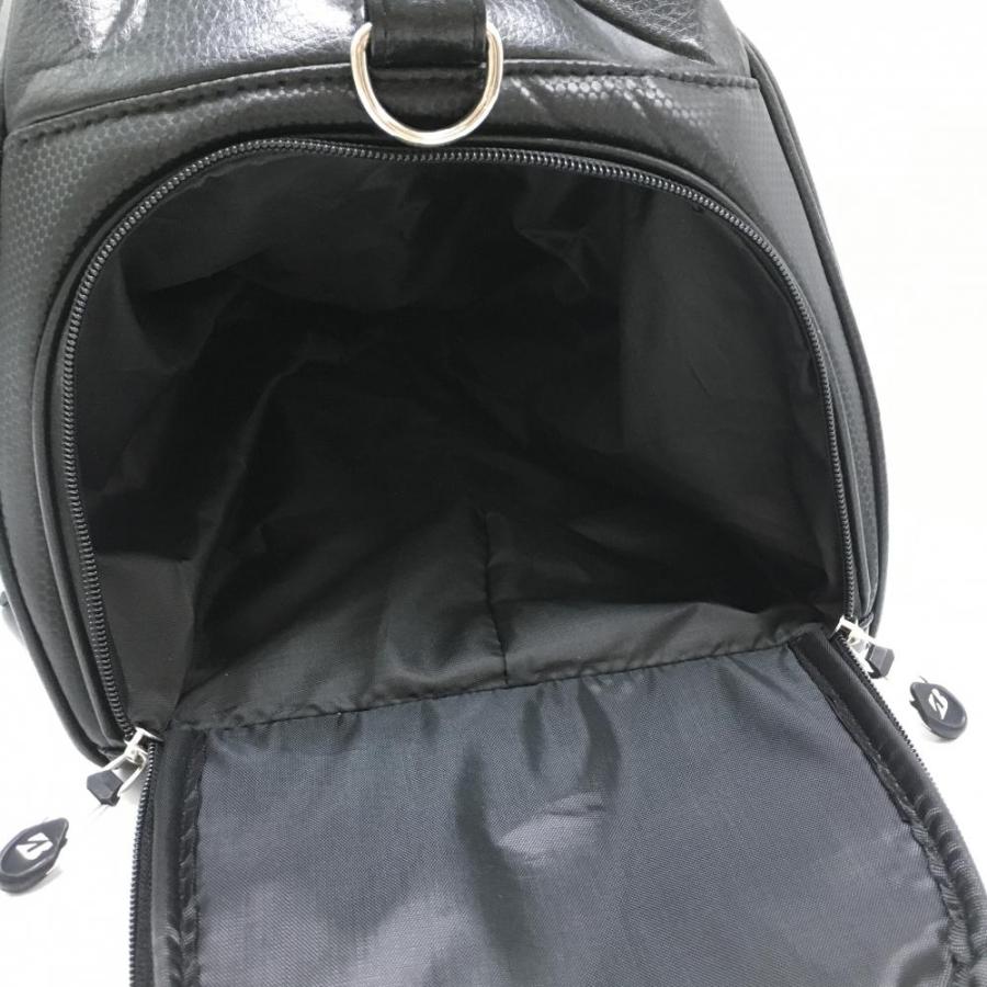 新品】ブリヂストン ボストンバッグ 黒 シューズ収納可 ロゴ刺しゅう