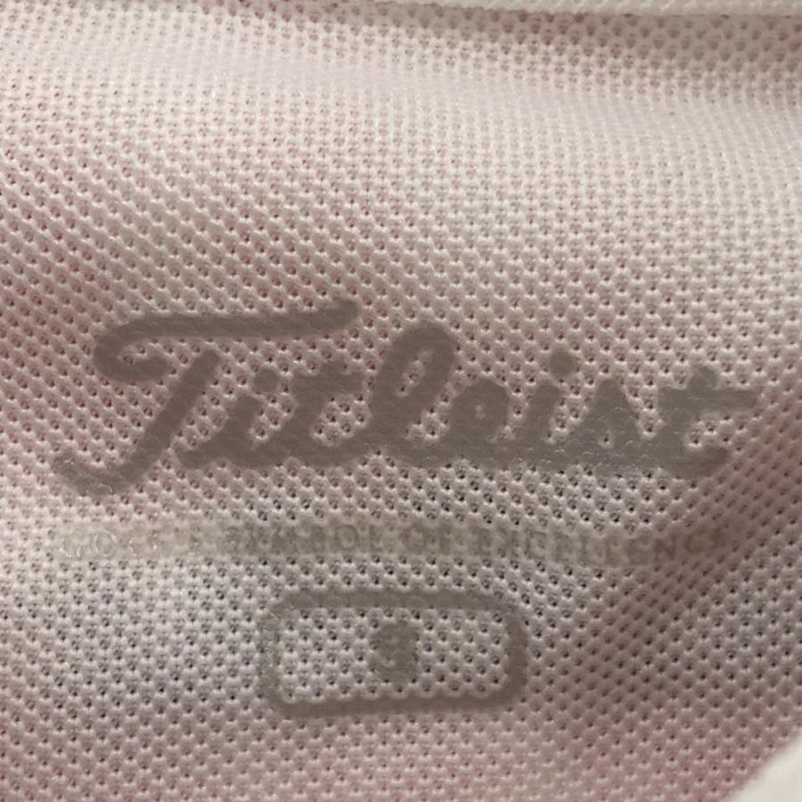 ゴルフ タイトリスト レディース トップス ポロシャツ 半袖（Mサイズ） タイトリストゴルフ レディース ウェア 半袖 ポロシャツ