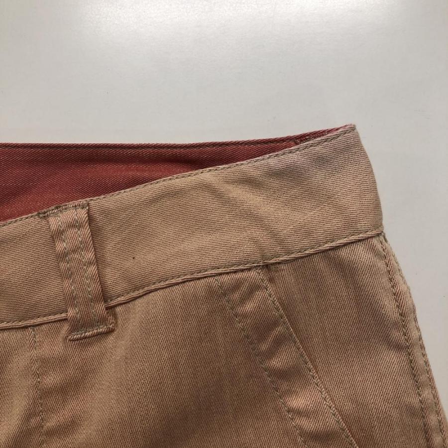 ロサーセン リバーシブルパンツ レッド系 シンプル メンズ 82 ゴルフ