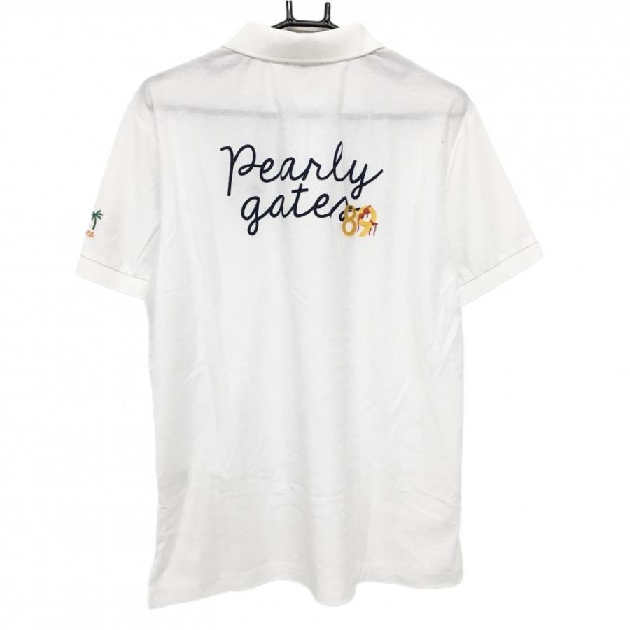 PEARLY GATES ポロシャツ サイズ7 ホワイト