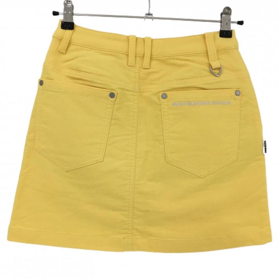 超美品】マスターバニー スカート イエロー 織生地 複数ポケット