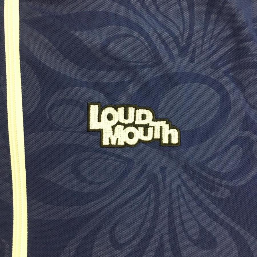 超美品】ラウドマウス ジャケットブルゾン ネイビー シャガデリック 地