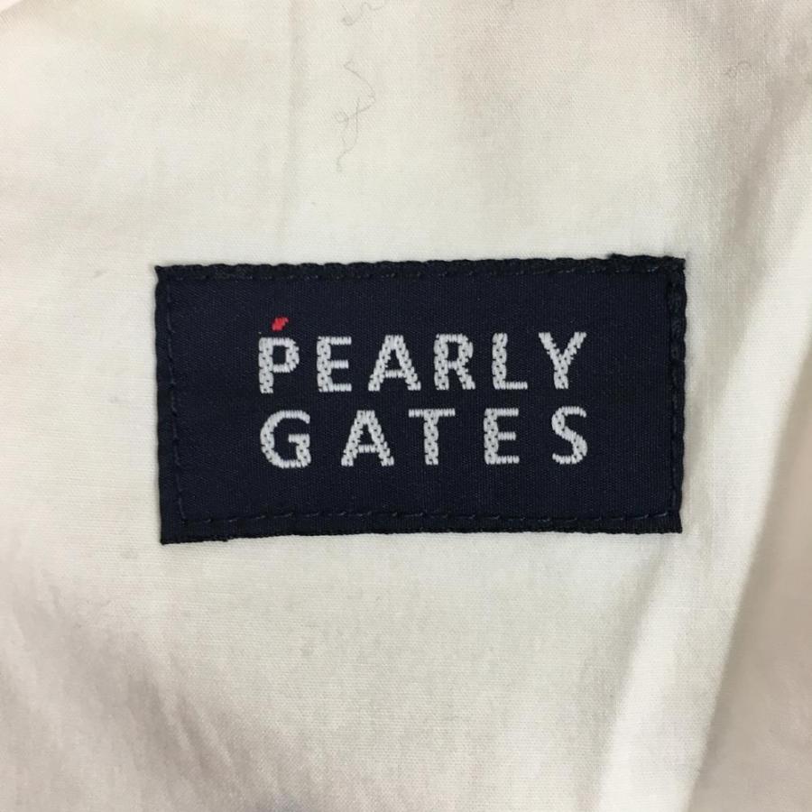 PEARLY GATES（パーリーゲイツ） スカート レッド×ネイビー リンゴ柄