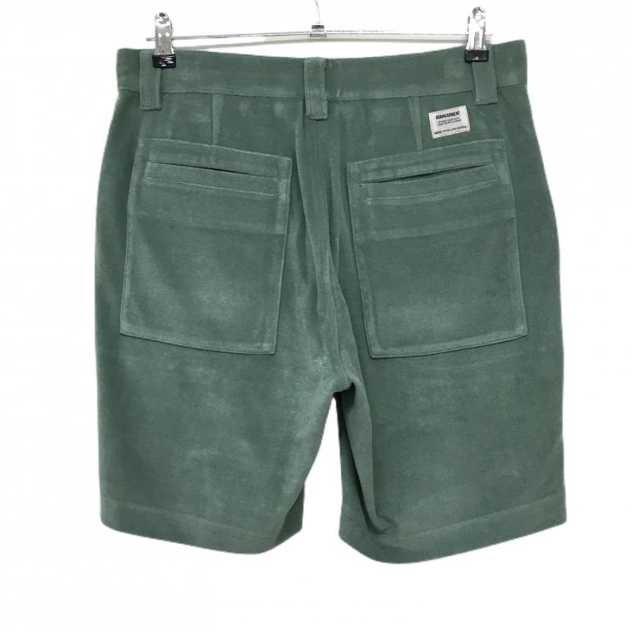 HORN GARMENT ホーンガーメント ハーフパンツ グリーン 裾ヤシの
