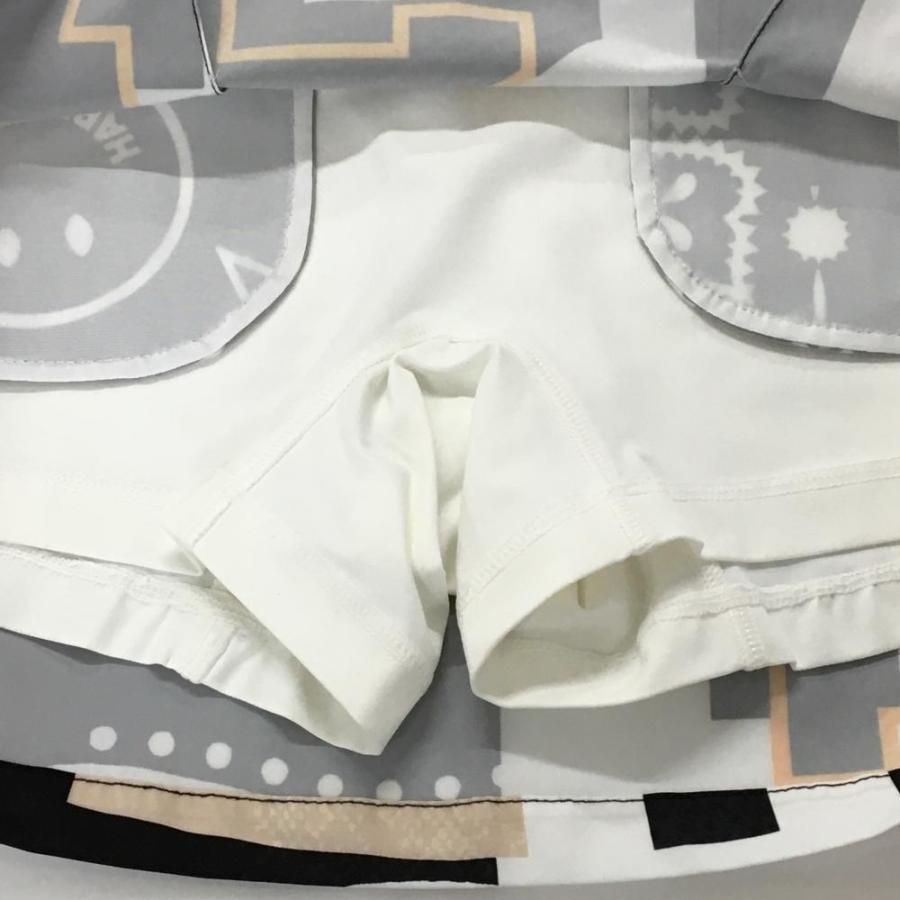 HORN GARMENT ホーンガーメント スカート 白×黒×ピンク マークアンドロ