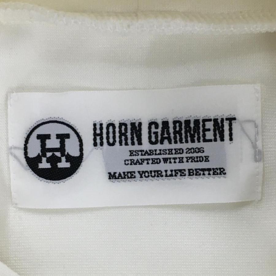 新品】ホーンガーメント 長袖ハイネックシャツ 白 スマイル タートル