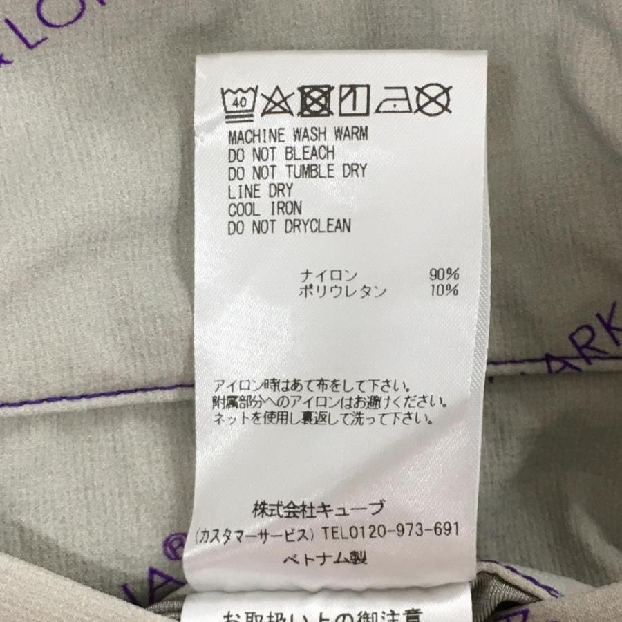 新品】マークアンドロナ パンツ グレー×パープル スカル・ロゴ総 新品】マークアンドロナ パンツ グレー×パープル スカル・ロゴ総