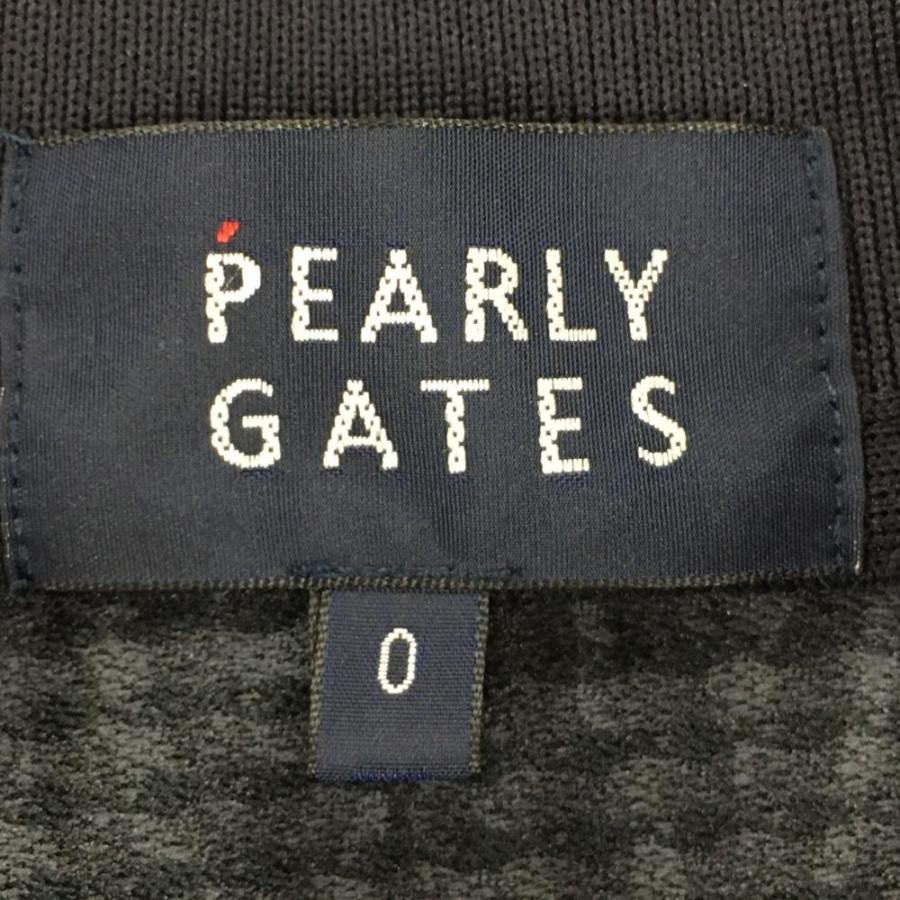 【美品】PEARLY GATES ポロシャツ 千鳥柄 サイズ0 PEARLY GATES 【超美品】パーリーゲイツ 半袖ポロシャツ グレー