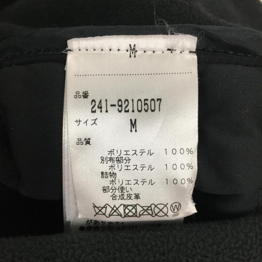 美品】キャロウェイ 中綿フリースブルゾン 黒 身頃中綿 ダブルジップ