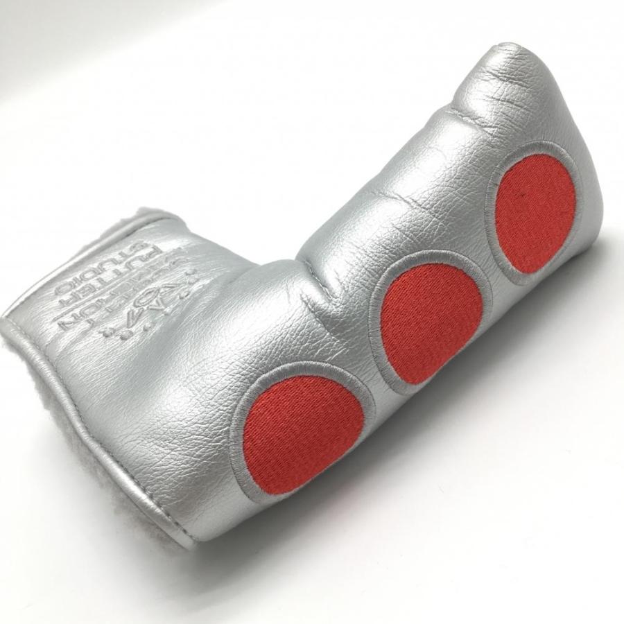 美品】スコッティキャメロン パターカバー シルバー×オレンジ スタジオ