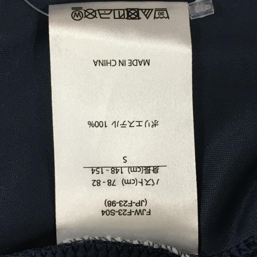 新品】フットジョイ 長袖ハイネックシャツ ネイビー×黒 総柄 保温