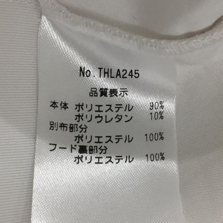 美品 トミーヒルフィガーゴルフ 長袖ゴルフパーカー ダンボールニット 白 LL 美品】トミーヒルフィガーゴルフ パーカー 白×黒 ダンボールニット