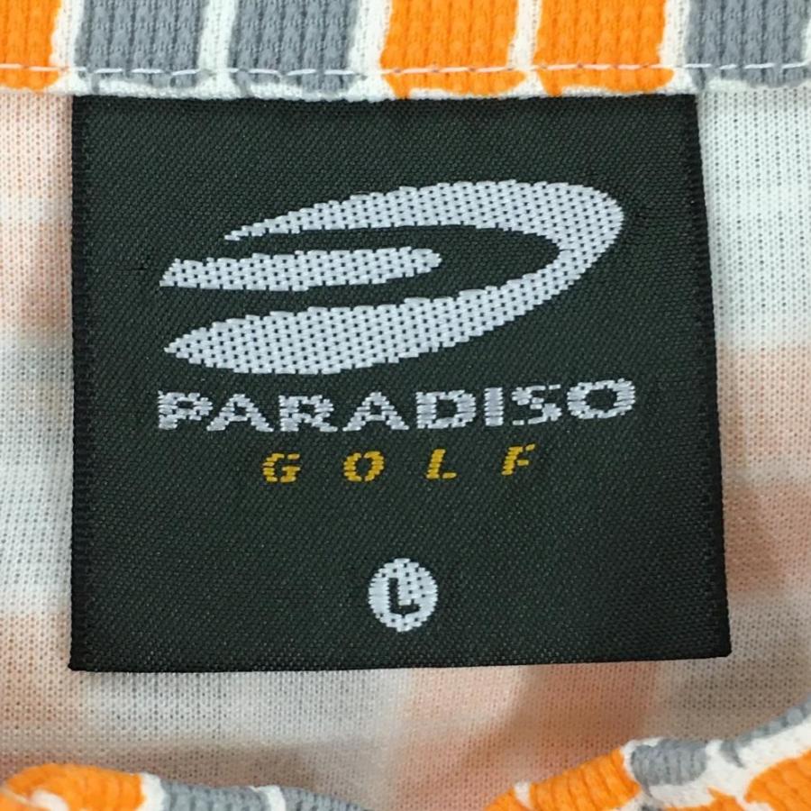PARADISO 【超美品】パラディーゾ 半袖ハイネックシャツ オレンジ