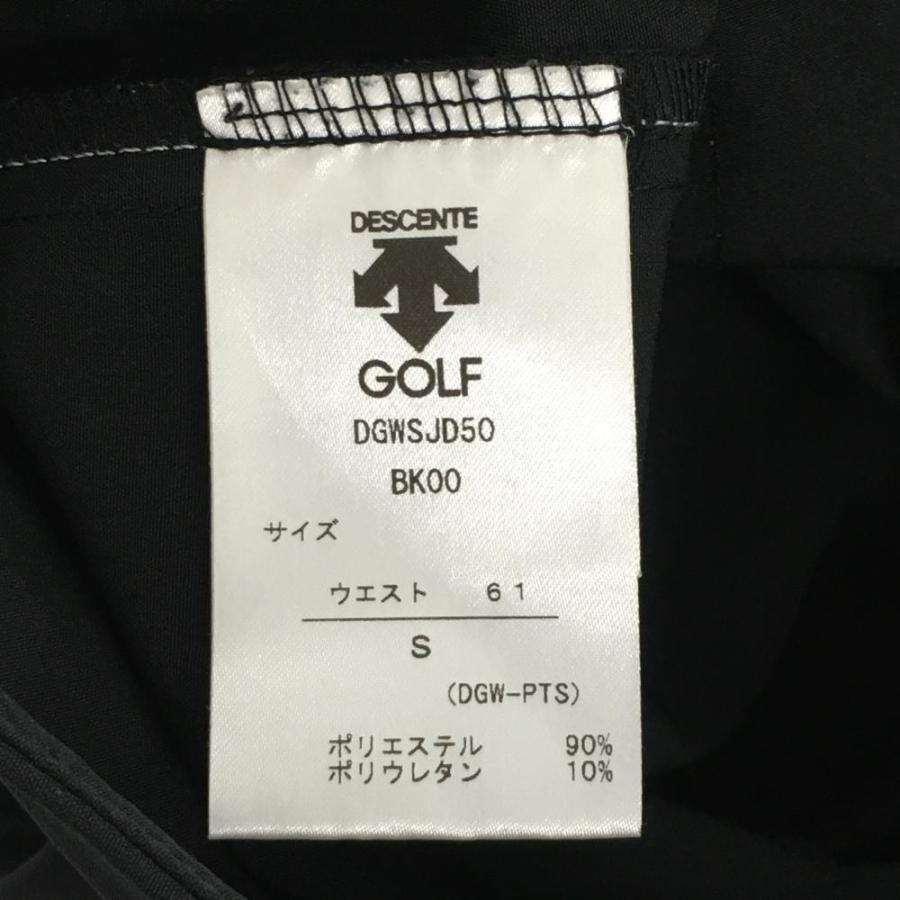 DESCENTE GOLF デサントゴルフ スカート 黒 プリーツ 内側インナー