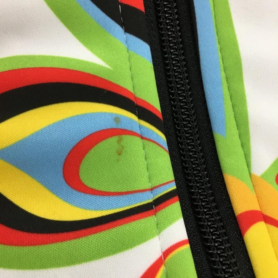 美品】ラウドマウス ジャケットブルゾン 白×ライトグリーン 裏