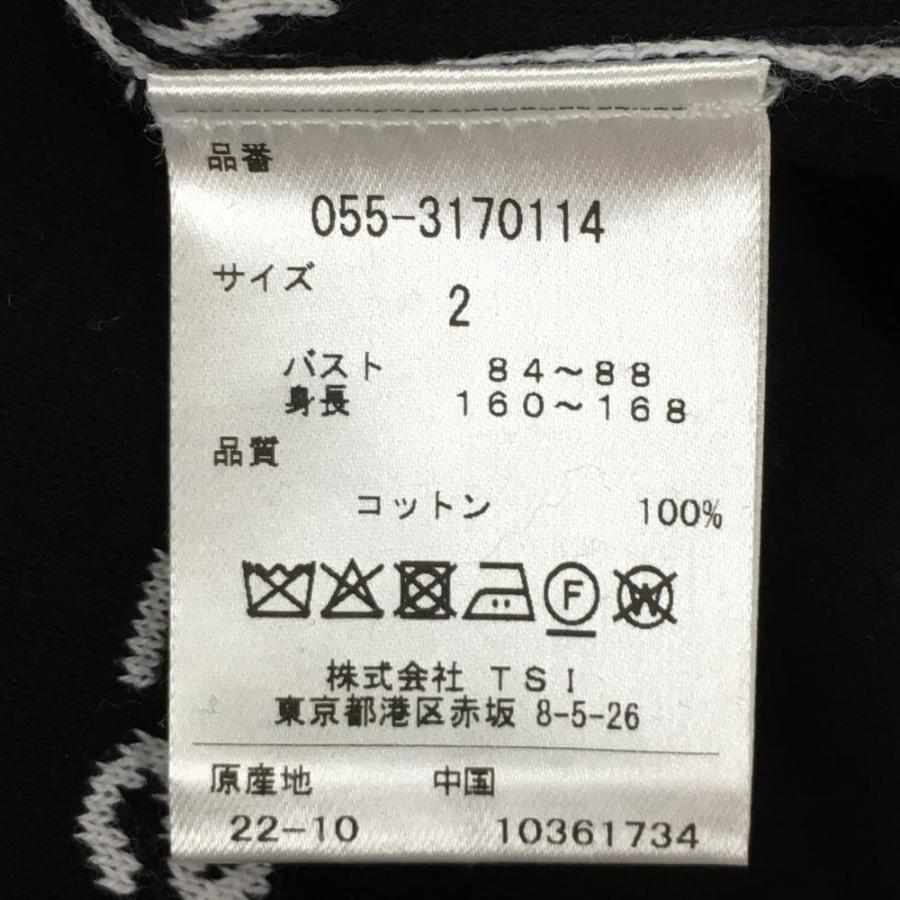超美品】パーリーゲイツ セーター 白×黒 ロゴ総柄 コットン100