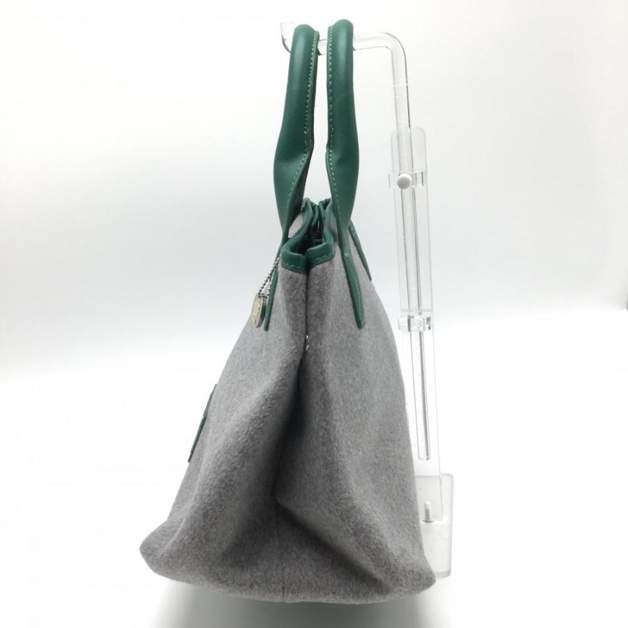超美品】ピッコーネアッチェソーリ カートバッグ グレー×グリーン