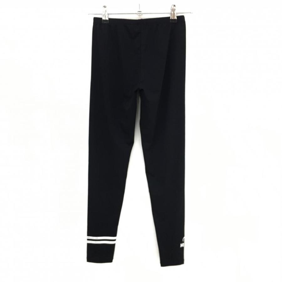 超美品】マスターバニー レギンス 黒×白 スパッツ 裾ロゴ 超美品】マスターバニー レギンス 黒×白 スパッツ 裾ロゴ