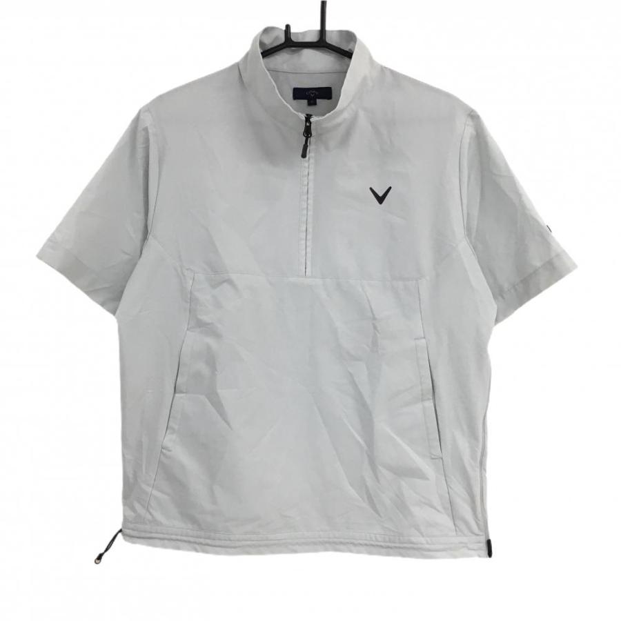 Callaway 【美品】キャロウェイ 半袖ブルゾン ライトグレー Callaway 【美品】キャロウェイ 半袖ブルゾン ライトグレー
