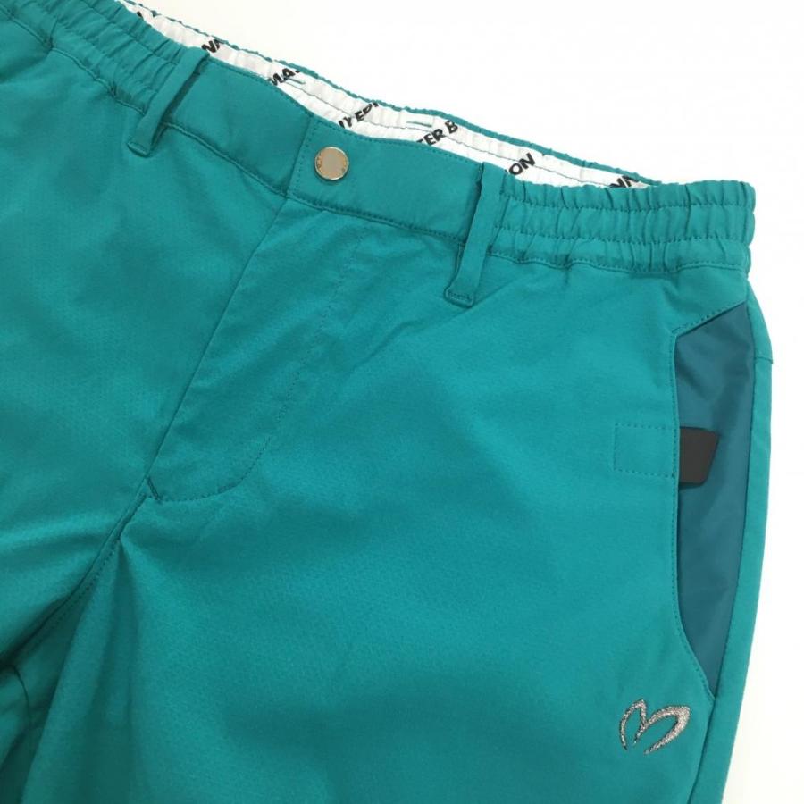 超美品】マスターバニー パンツ ブルーグリーン ストレッチ 織生地