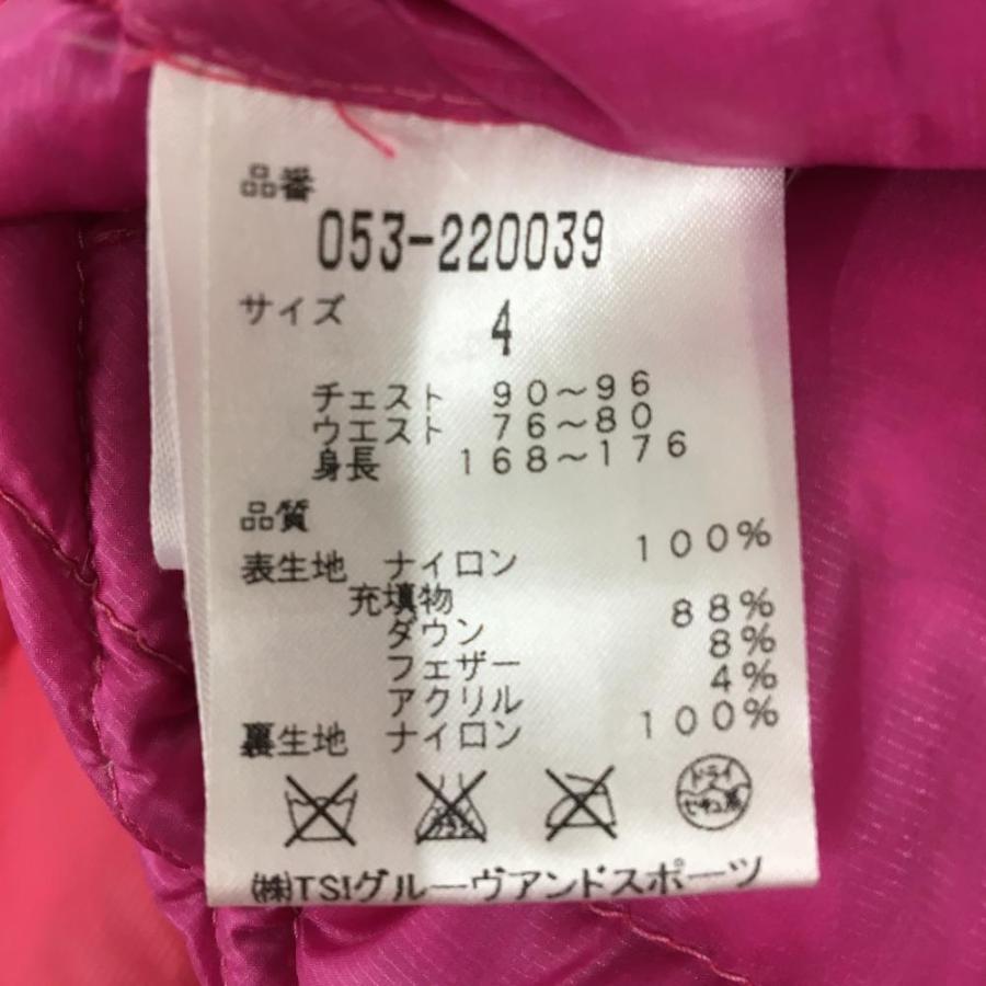 超美品】パーリーゲイツ 2WAYダウンジャケット ピンク 袖着脱可 超美品】パーリーゲイツ 2WAYダウンジャケット ピンク 袖着脱可