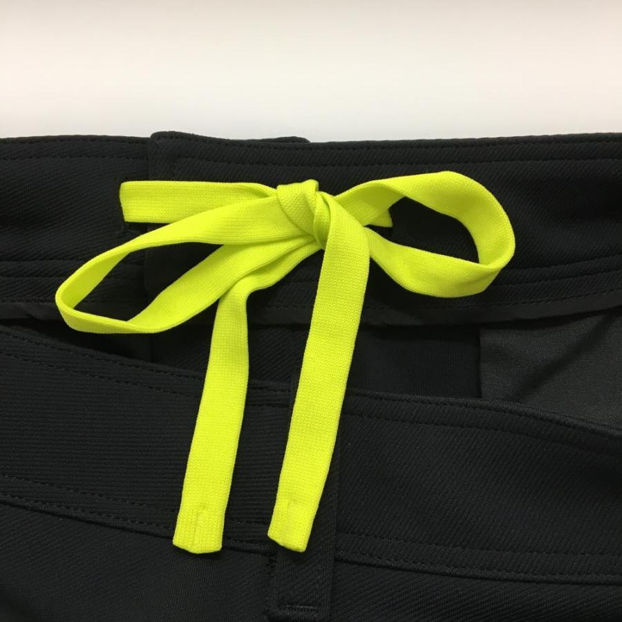 DECEMBERMAY ディッセンバーメイ ショートパンツ 黒×ブルー サイド