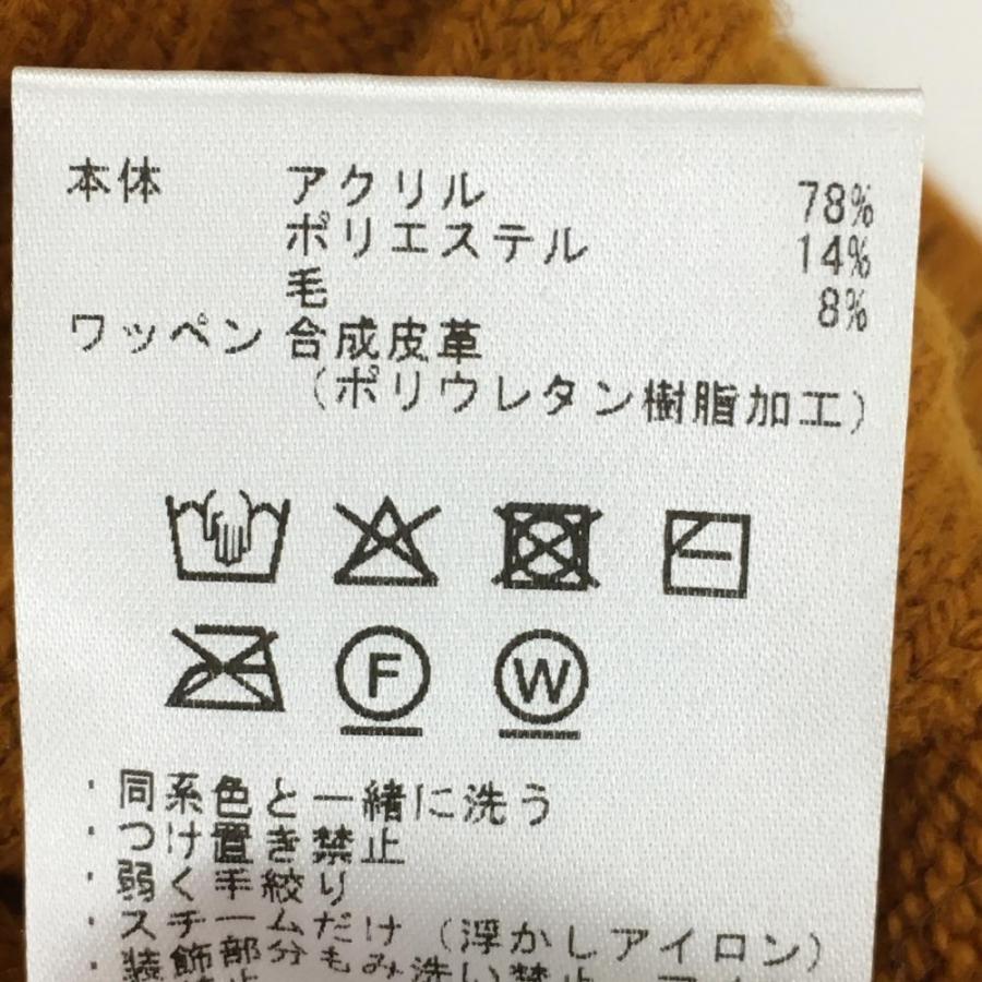 超美品】デサントゴルフ ハイネックセーター ダークオレンジ系