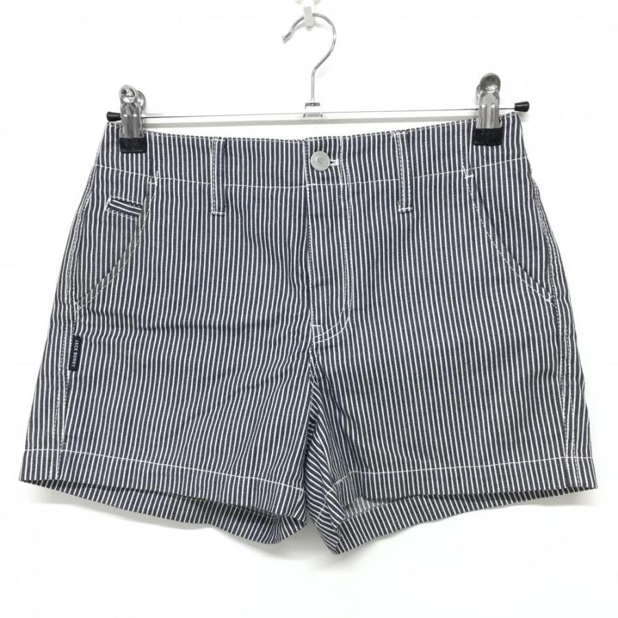 Jack Bunny レディース ショートパンツ チェック柄ショートパンツ 1 Jack Bunny!!（ジャックバニー） ショートパンツ ネイビー×白