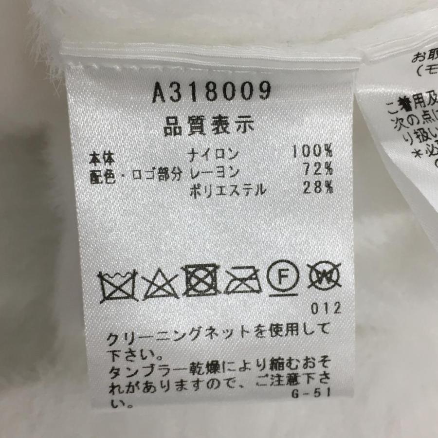 超美品】アルチビオ ハイネックセーター 白×レッド シャギー