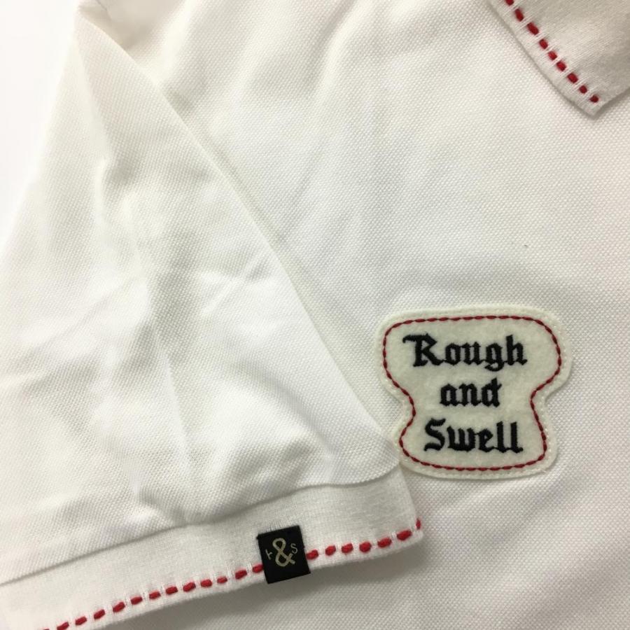 ラフ&スウェル（rough&swell） ラフアンドスウェル 半袖ポロシャツ 白