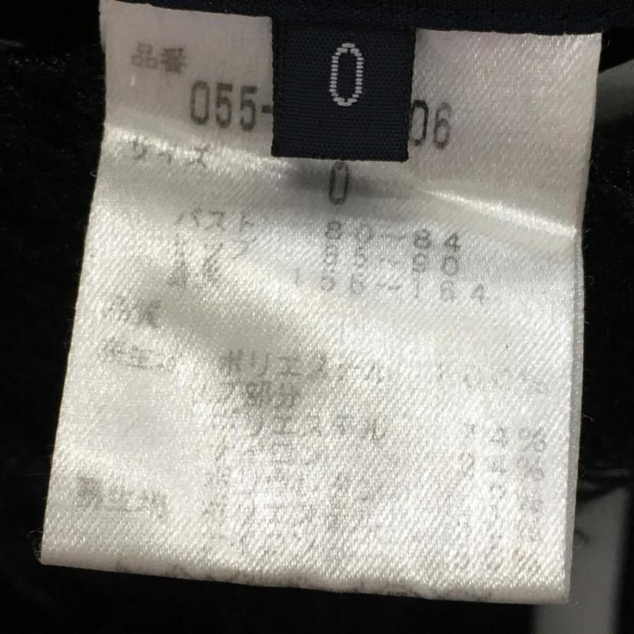 美品】パーリーゲイツ リバーシブルジャケット 黒×白 裏ブルー ファー