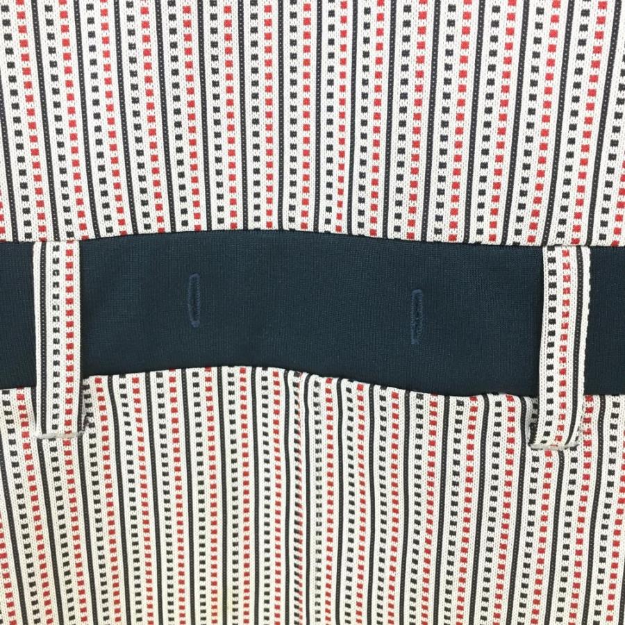 FILA GOLF 【美品】フィラゴルフ 半袖ポロワンピース ネイビー×レッド