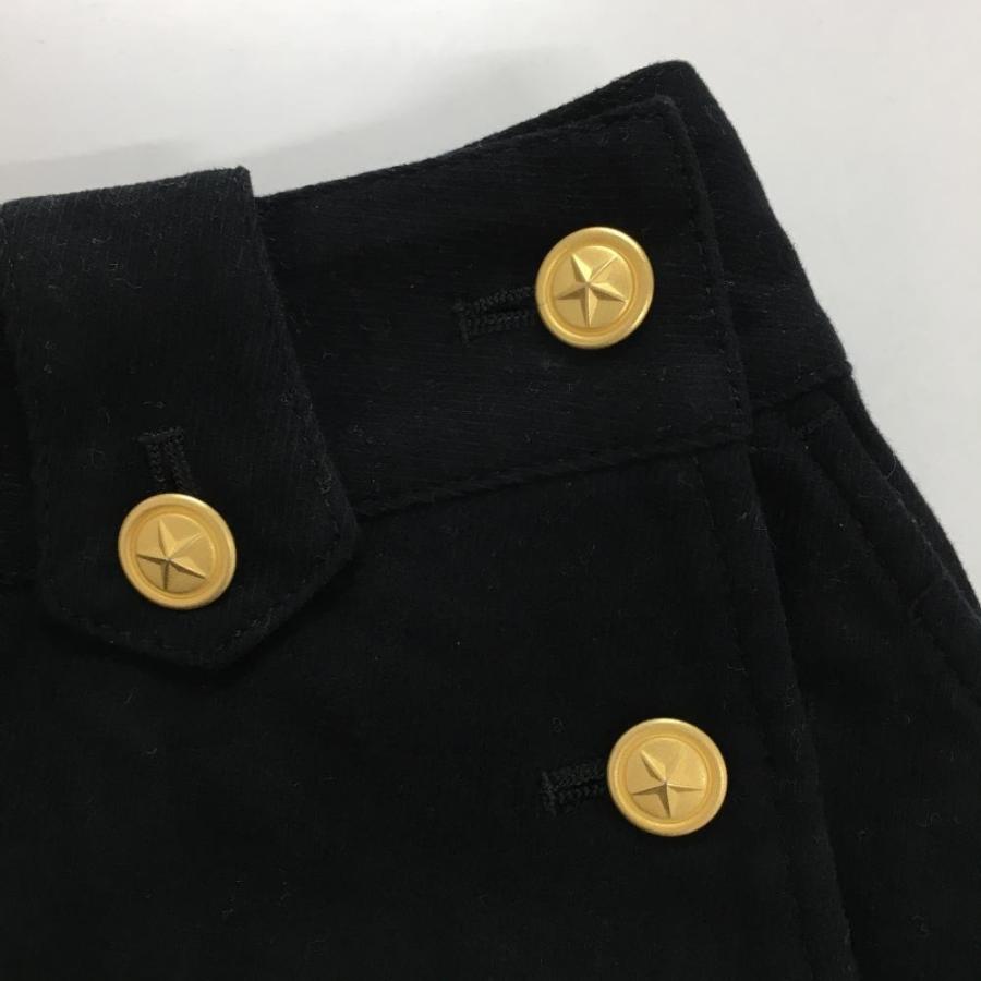 美品】ジュンアンドロペ スカート 黒 コーデュロイ 内側インナーパンツ