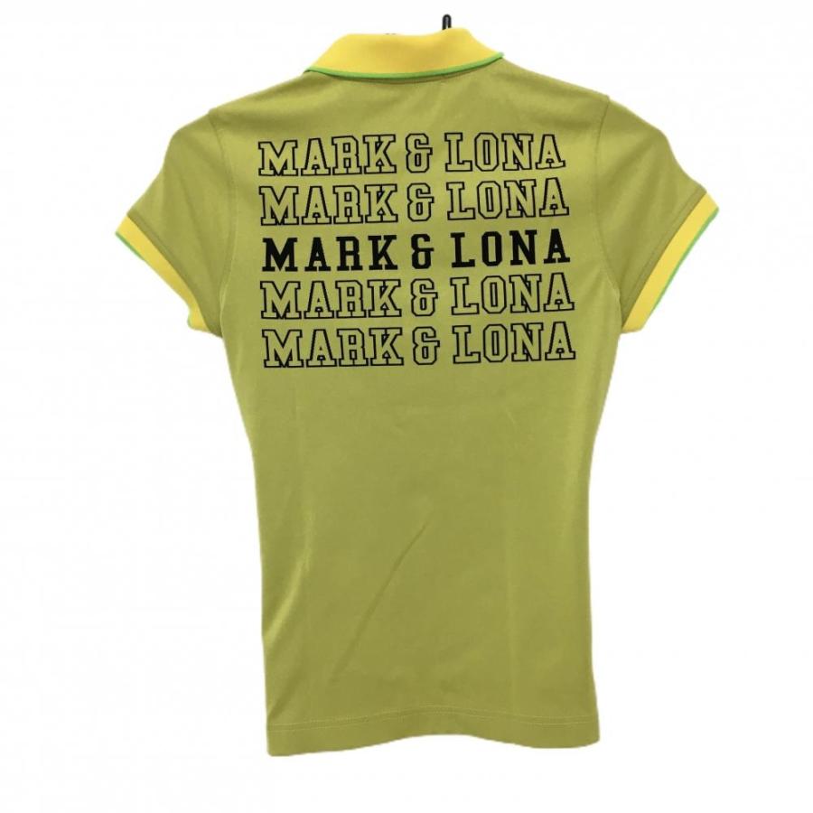 新品 ✨ MARK&LONA ポロシャツ マーク＆ロナ レディース イエロー MARK&LONA - パイル地 半袖ポロシャツ | レディース ゴルフ