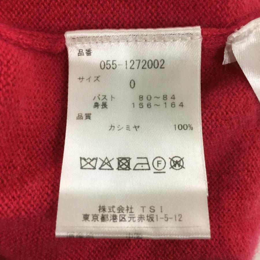 超美品】パーリーゲイツ ニットジャケット ピンク カシミヤ100％ ロゴ