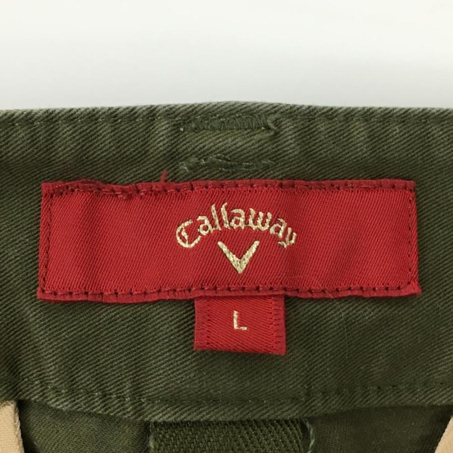 キャロウェイ レッドレーベル カーゴパンツ カーキ ストレッチ