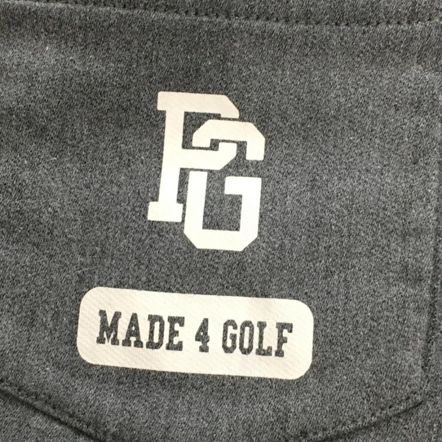 美品】パーリーゲイツ スカート 杢ダークグレー 裏毛素材 ストレッチ