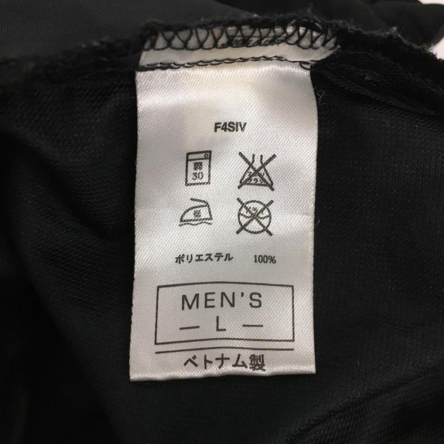 NIKE（ナイキ） アウターベスト 黒 Vネック ロゴ刺しゅう メンズ L